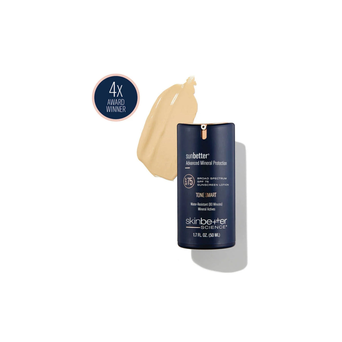 SkinBetter Science Sunbetter TONE SMART 75 Sunscreen Lotion